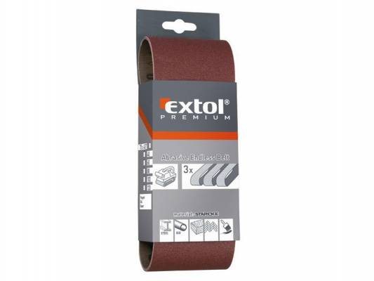 Brusné plátno nekonečný pás 3ks 75x457mm 8803506