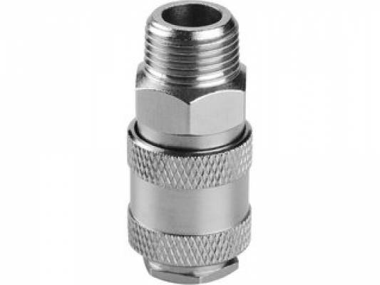 Rychlospojka vzduchová zásuvka s vnějším závitem, G-1/2", EXTOL PREMIUM