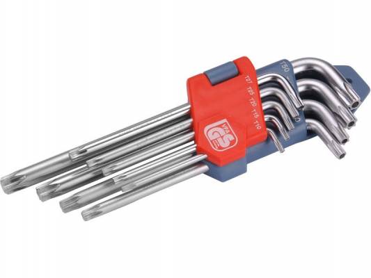 Klíče TORX C.V. sada 9ks T10-T50 6601