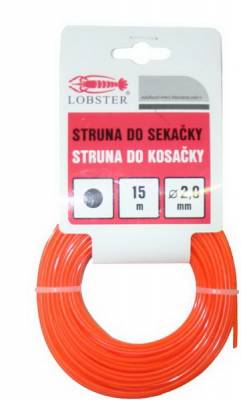 Struna kulatá 2,0mm/15m 108761