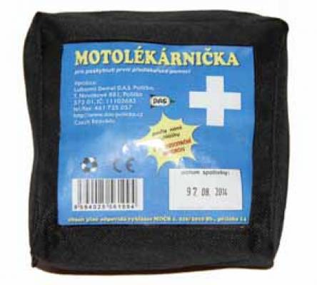 Motolékárnička dle novelizace k 1.1.2011