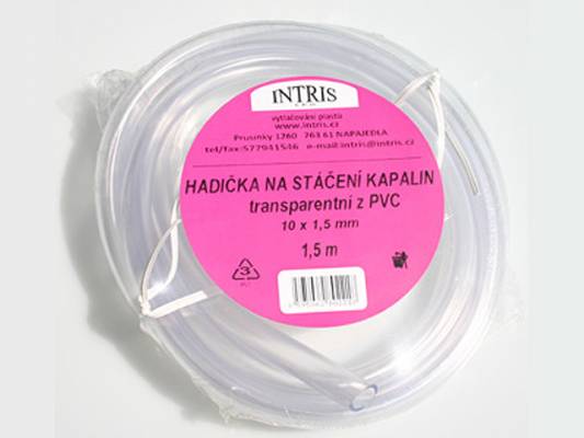 Hadička na stáčení vína 2,5m žebrovaná
