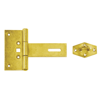 ZZBR 150  Závěs zamykací brankový 150x100x2,0mm černý