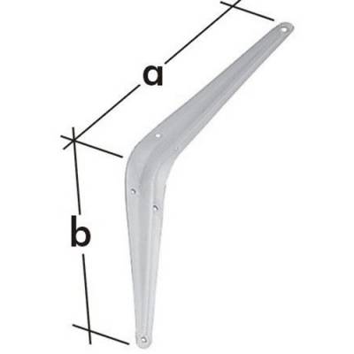 Konzole 150x125 bílá 1CO/150X125B
