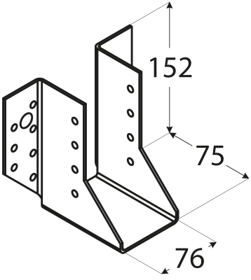 WB 24  76*152 trámová botka