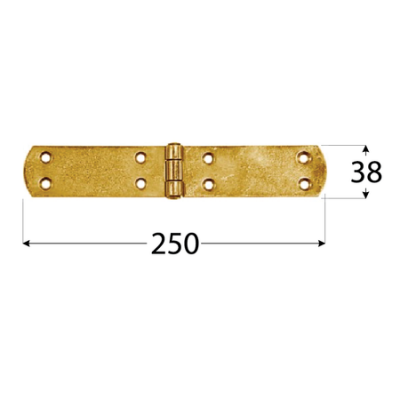 ZF 250  Závěs francouzský 250x38x2,5mm