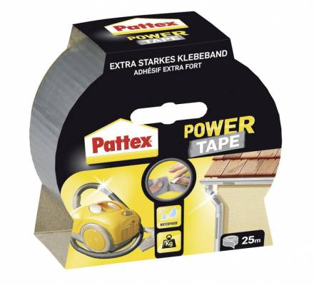Power Tape-stříbrná 50mm/25m