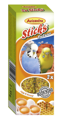 Avicentra tyčinky andulka - vejce+med 2ks