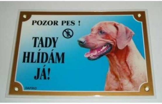 Cedulka RIDGEBACK