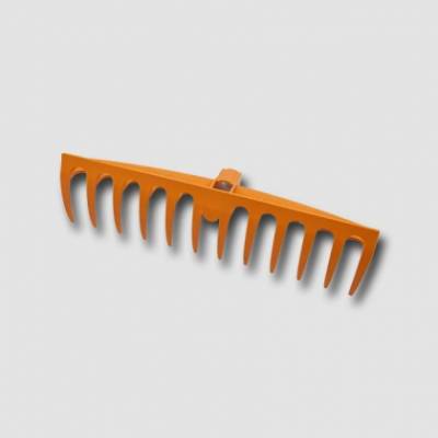 Hrábě plastové 12T 410mm PET
