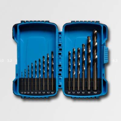 Sada vrtáků 1-10mm 15dílů cobalt 