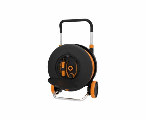 Vozík s bubnem a hadicí M 1/2", dosah 21,5 m Fiskars 1023643