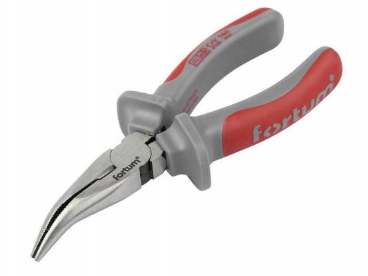 Kleště půlkulaté zahnuté,160mm, 61CrV5, Fortum