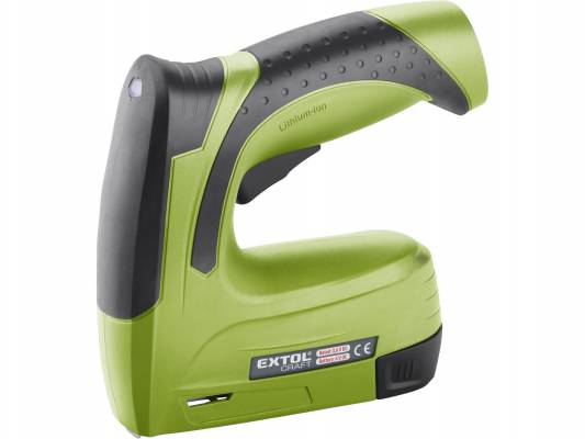 Aku sponkovačka/hřebíkovačka Extol Craft 402901, 4V Li-ion, USB nabíjení