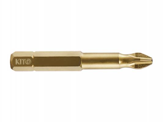 Hrot (+) PH 3x50mm, titan, KITO Shark 4821103