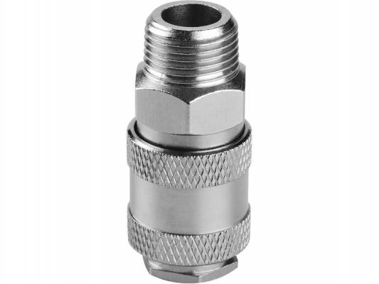 Rychlospojka vzduchová zásuvka s vnějším závitem, G-1/4", EXTOL PREMIUM