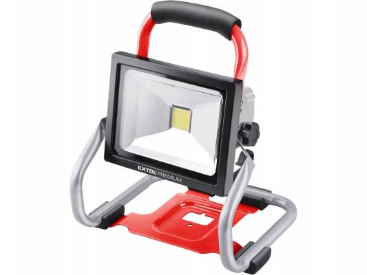 Reflektor led aku share20v, 1800lm, 20v li-ion, bez baterie a nabíječky EXTOL PREMIUM 8891871