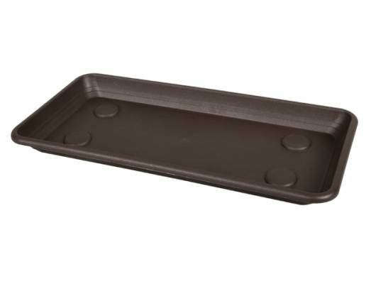 Podmiska pod truhlík ANTHEA 50cm hnědá