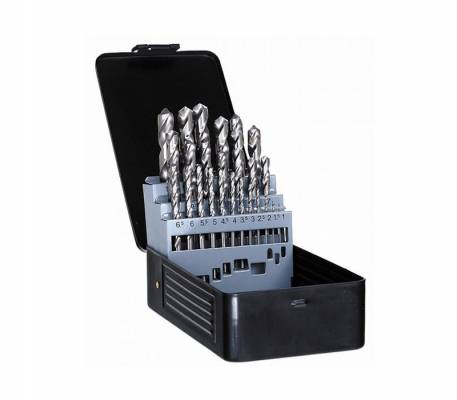 Sada vrt. HSS vybrušované 25ks (1,0-13,0mm), plech 224025