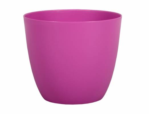 Obal na květináč d13x12h PATRICIE fialovo-růžový