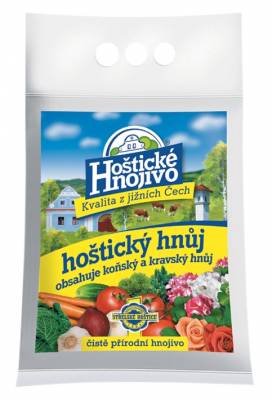 Hnůj koňský + kravský 3kg hoštice