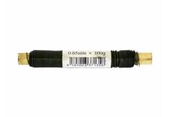 Drát květinový vázací 100g 0,65mm lak černý Fe