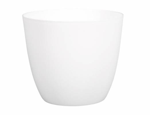 Obal na květináč d13x12h PATRICIE bílý