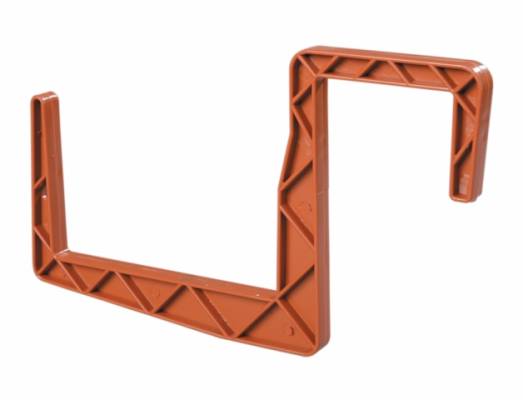 Držák truhlíku hranatý 12cm terakota 2ks