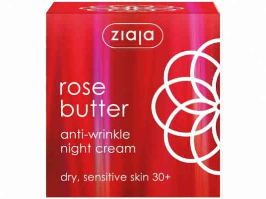 Růžové máslo 30+ noční krém proti vráskám 50ml