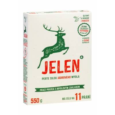 Jelen prací prášek s mýdlovým základem 550g