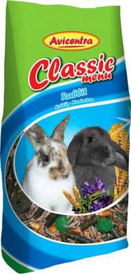 Avicentra Classic menu králík 1kg