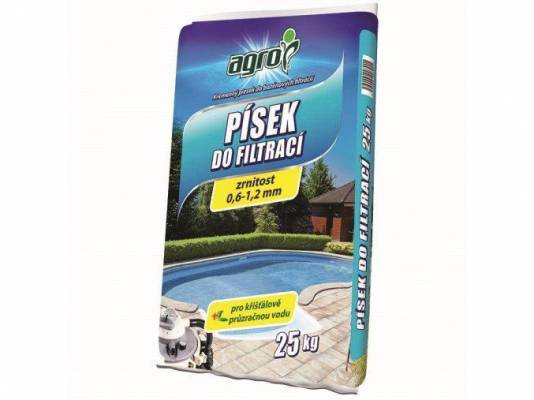 Písek do filtrací 25kg Agro