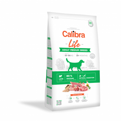 Calibra Dog Life Adult Medium Breed Lamb 2,5kg