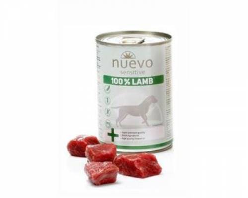 Nuevo pes Sensitive konzerva 400g Jehněčí Monoprotein