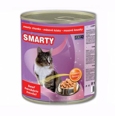Smarty chunks CAT BEEF 810g 7746
