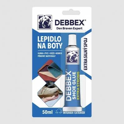 Lepidlo na boty Shoe Glue 50ml Debbex