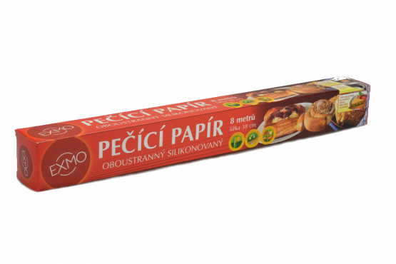 Pečící papír 8m šíře 38cm EXMO
