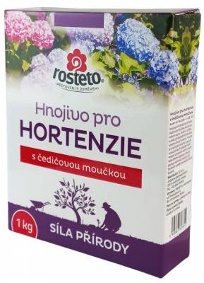 Hnojivo Rostero s čedičovou moučkou na Hortenzie 1kg