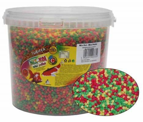 Koi Mini Mix Pellet kuličky 3L dóza