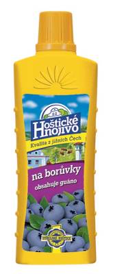 Hoštické hnojivo Boruvky s guánem 500ml