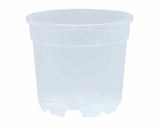 Květináč na orchideje d14cm transparentní