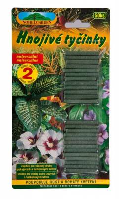 Hnojivé tyčinky univerzální 50ks