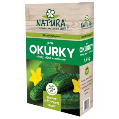 NATURA přírodní hnojivo na okurky a cukety 1,5kg