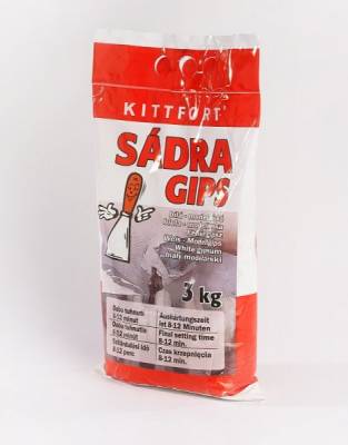 Modelářská sádra bílá 3kg