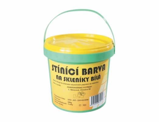 Barva stínící 500g, bílá