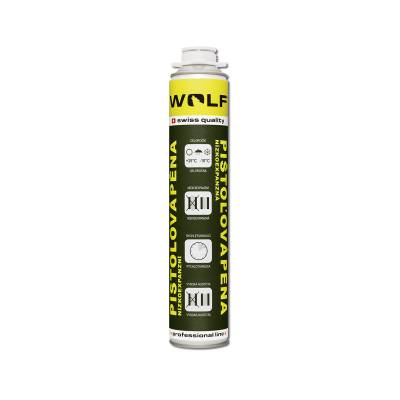 Pěna pistolová nízkoexpanzní - celoroční 700ml WOLF