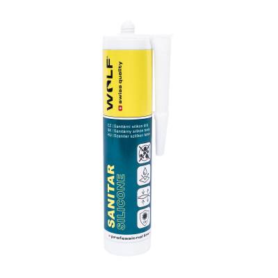 Sanitární silikon | čirý 290 ml WOLF
