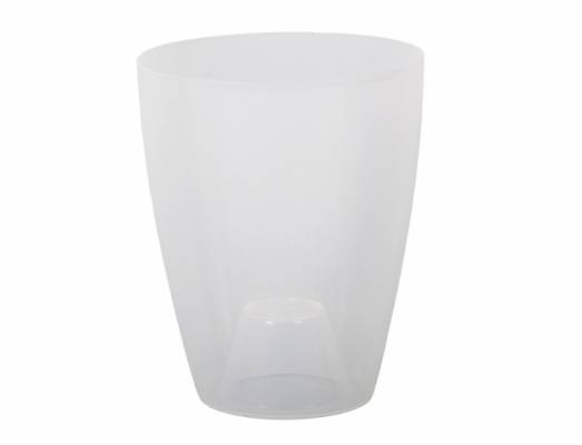 Obal ORCHIDEA LAKY d12cm plastový bílý 