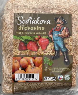 Sedlákova dřevovlna 100% přírodní 850g