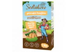 Sedlákovo hnojivo s ovčí vlnou na okurky,cukety a dýně 1kg